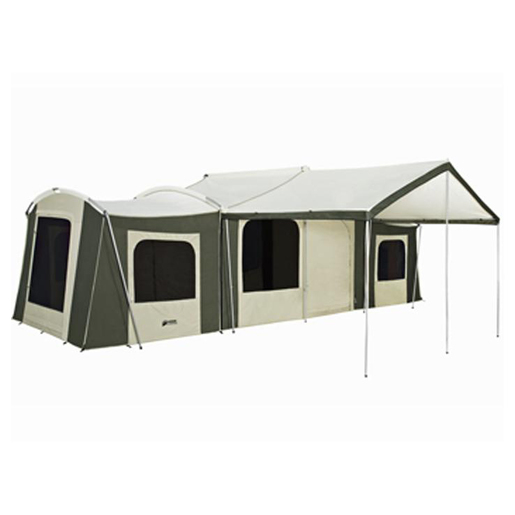 Kodiak Canvas Grand Cabin 12-Person Canvas Tent – Gray