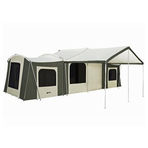 Kodiak Canvas Grand Cabin 12-Person Canvas Tent - Gray