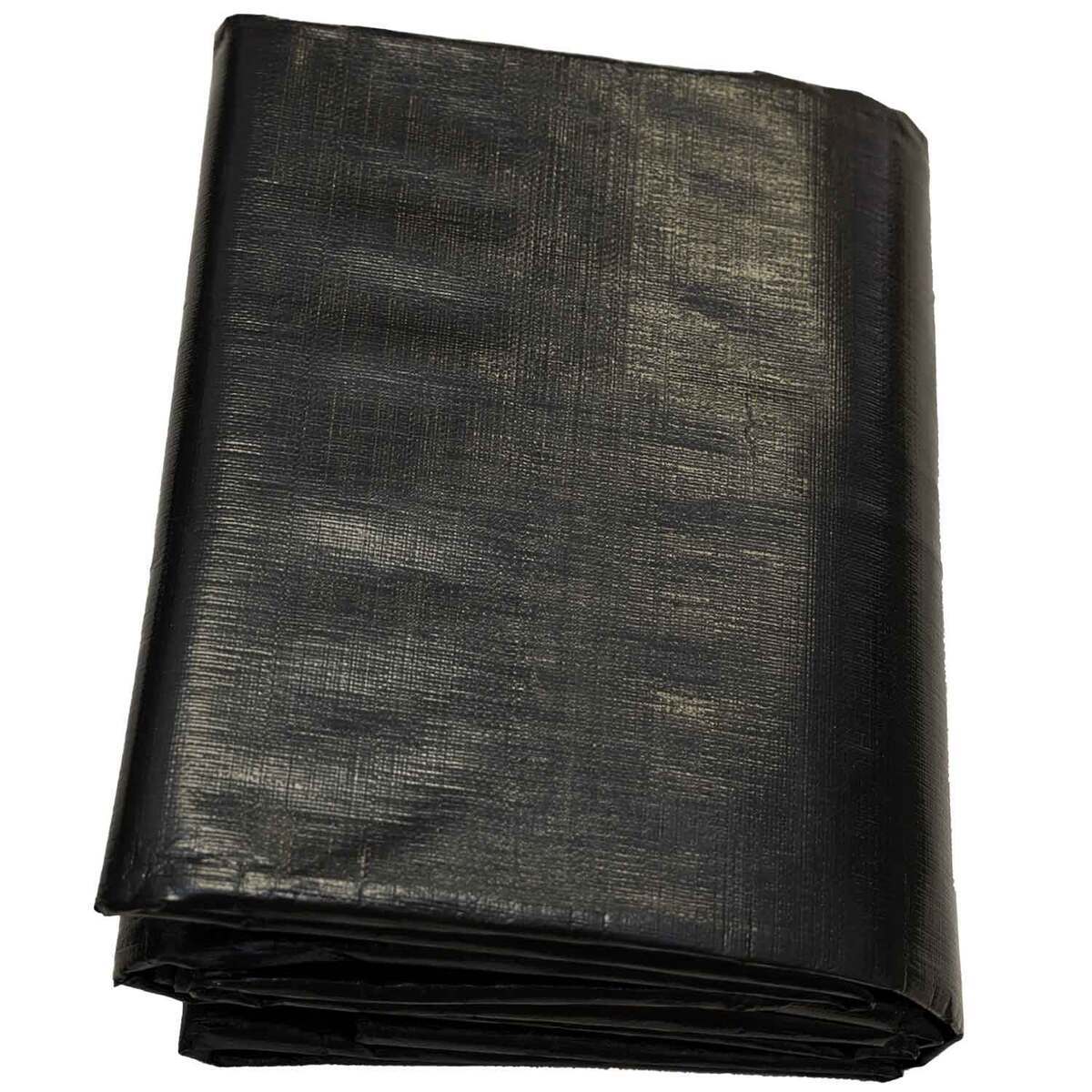 Kodiak Canvas 12ft x 16ft Ground Tarp - Black - Black Kodiak Canvas 12ft x 16ft Ground Tarp - Black - Black
