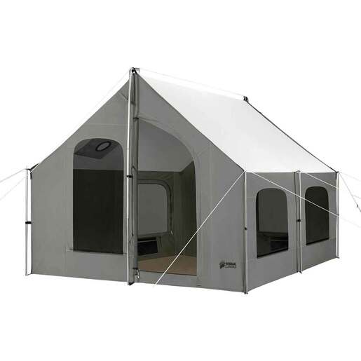 Kodiak Canvas Cabin Lodge Stove Ready 6-Person Canvas Tent - Sage Green 30in x 15in x 15in - Kodiak Canvas