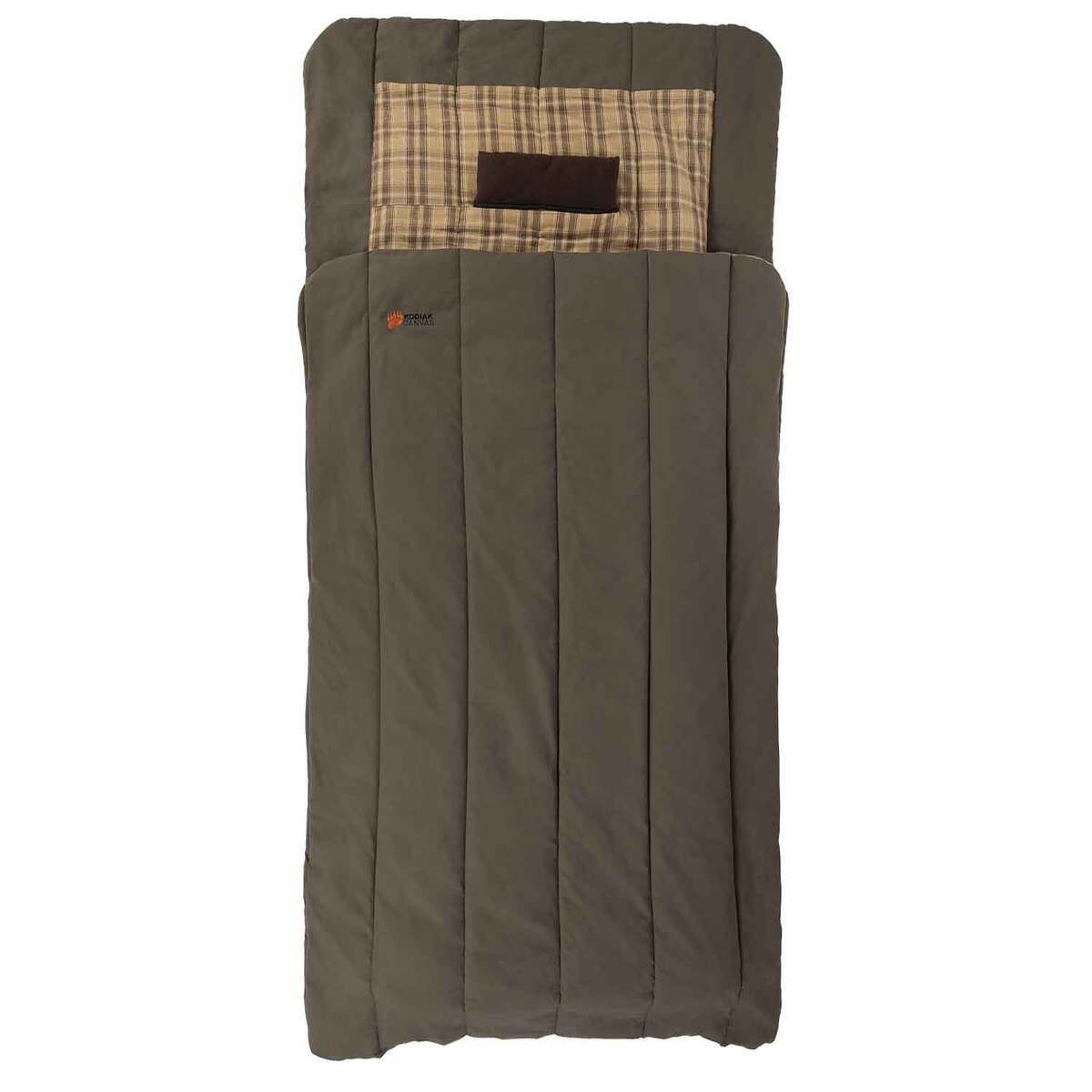 Kodiak Canvas XL Booster Quilt - Brown - Brown 60in x 90in Kodiak Canvas XL Booster Quilt - Brown - Brown 60in x 90in