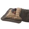 Kodiak Canvas Z Top 0 Degree Regular Rectangular Sleeping Bag - Brown - Brown 36in x 90in