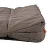 Kodiak Canvas Z Top 20 Degree Regular Rectangular Sleeping Bag - Brown - Brown Regular