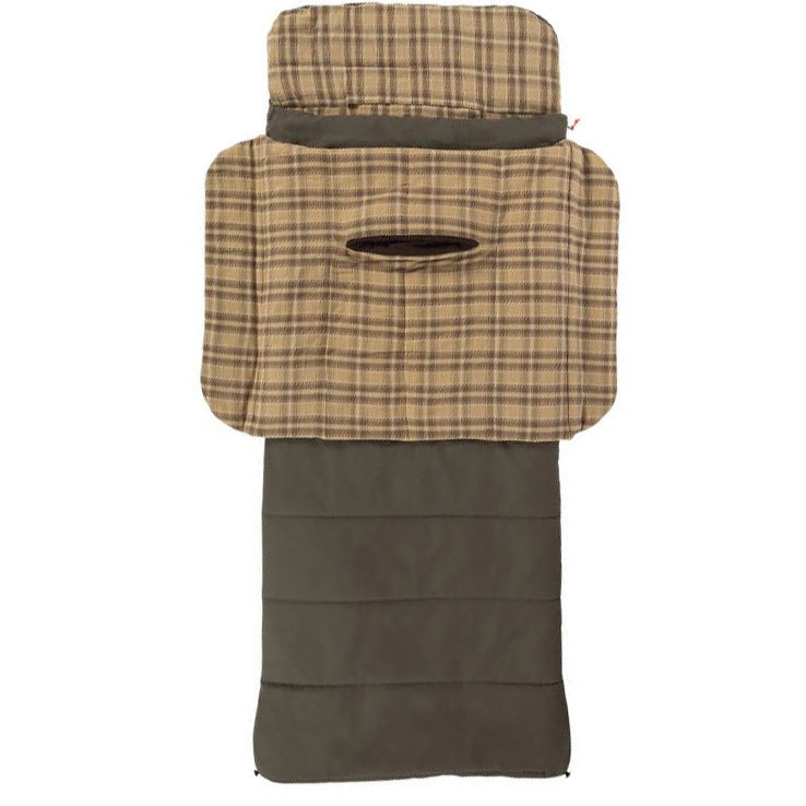 Kodiak Canvas Z XLT Top 20 Degree Long Rectangular Sleeping Bag - Brown - Brown Long Kodiak Canvas Z XLT Top 20 Degree Long Rectangular Sleeping Bag - Brown - Brown Long