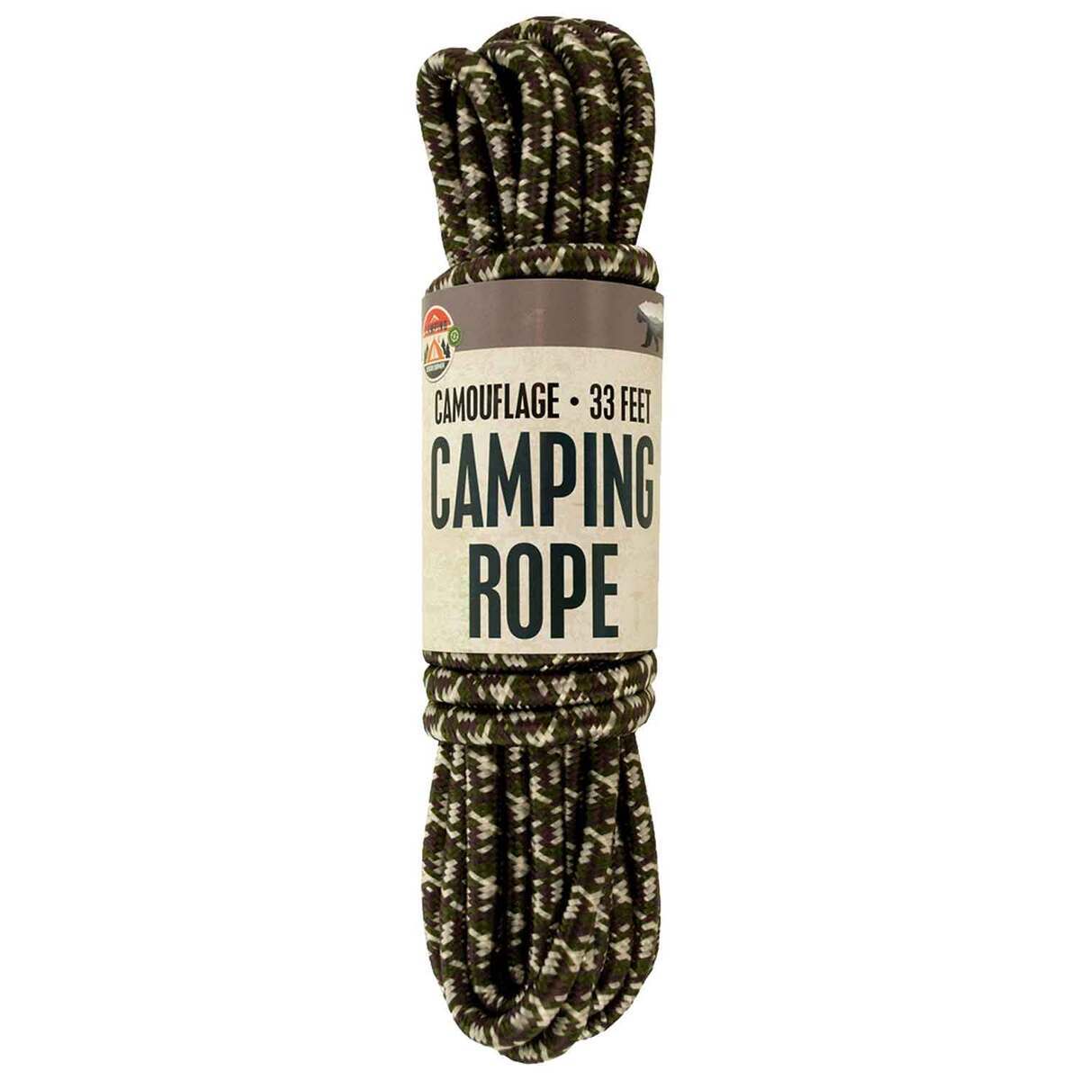 Comerlonge Rope Kole Imports Camouflage Camping Rope - 33ft | Sportsman's Warehouse