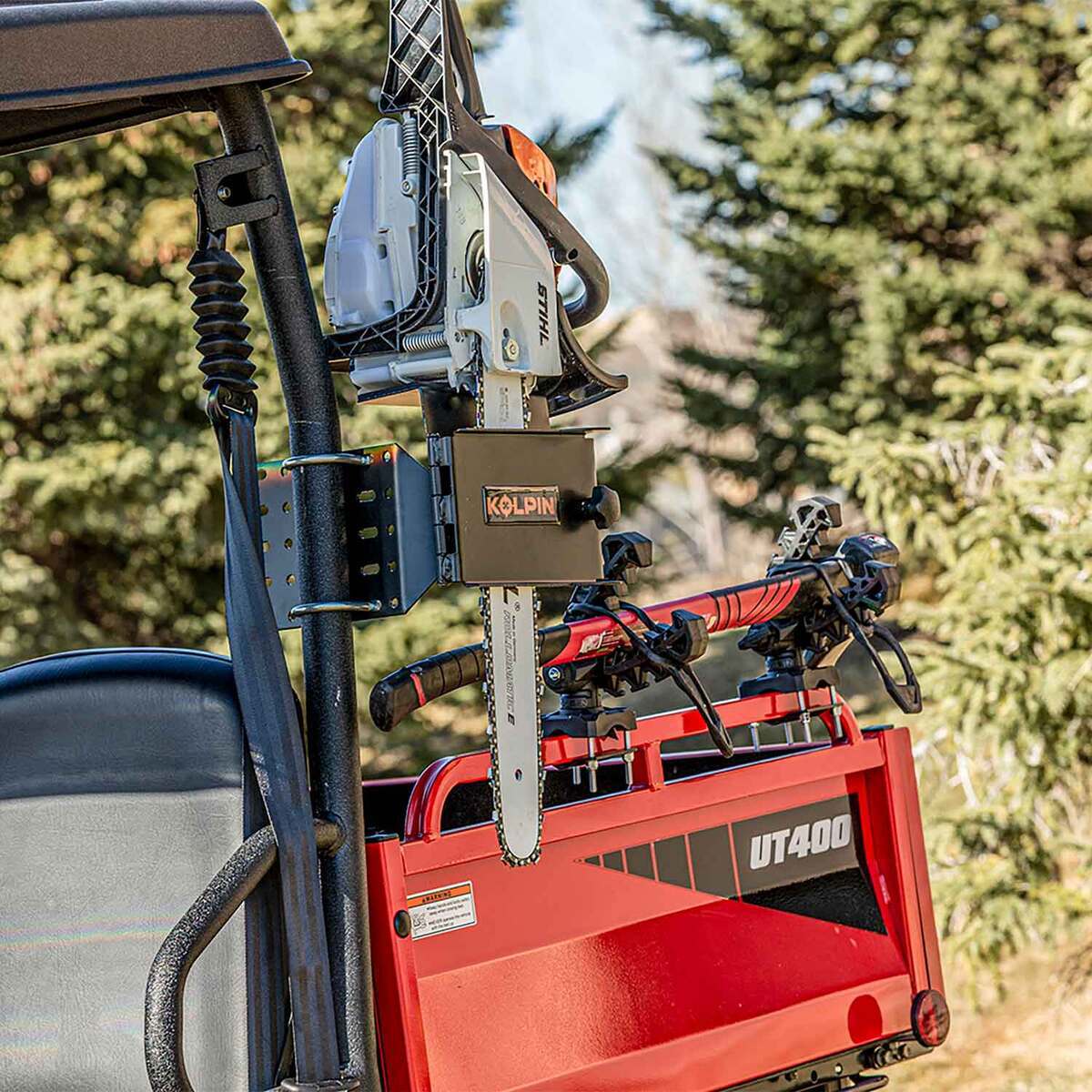 Atv Chainsaw Rack Kolpin ATV Chainsaw Mount - Black | Sportsman's Warehouse