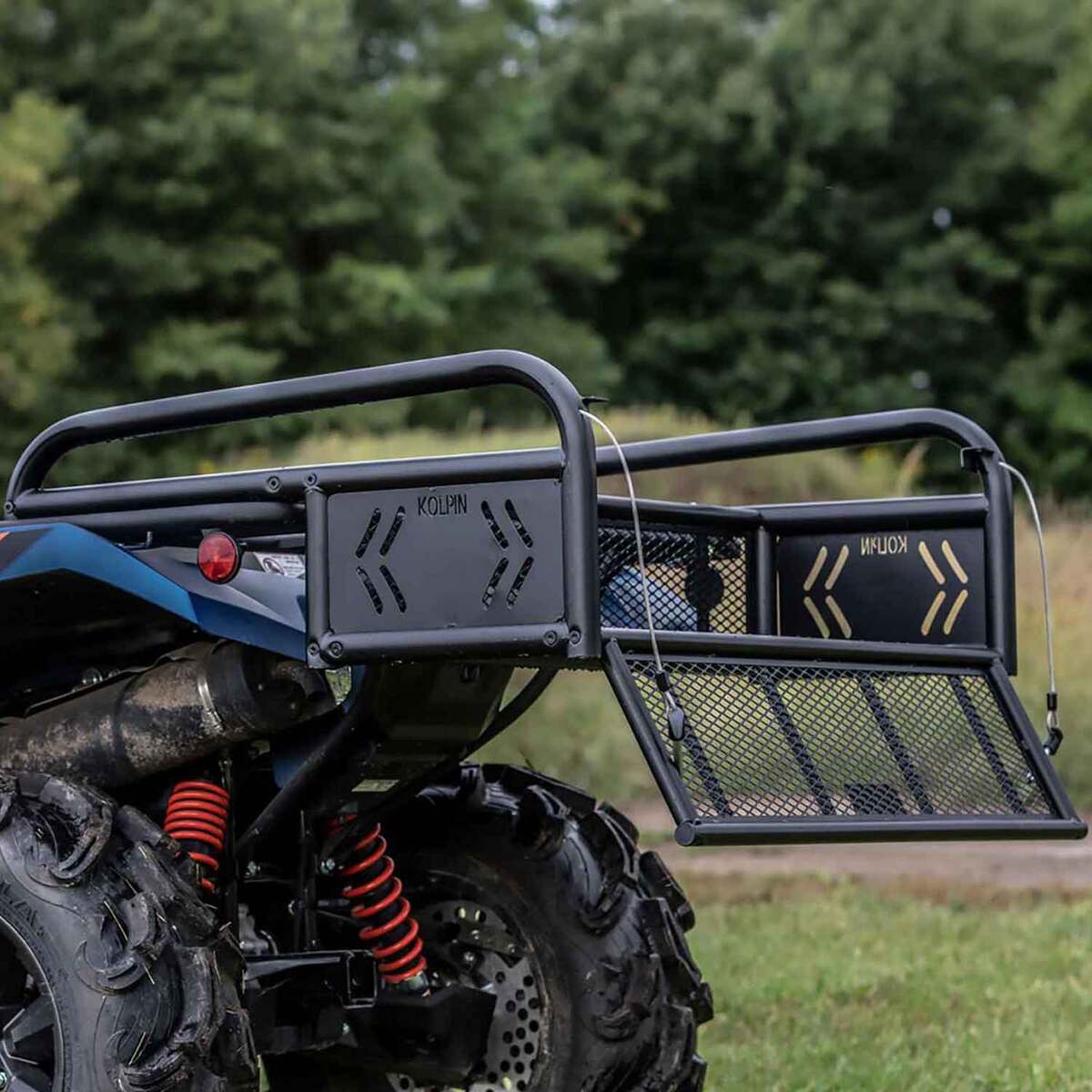 Kolpin ATV Rear Drop Basket Rack with Tailgate | Sportsman's Warehouse