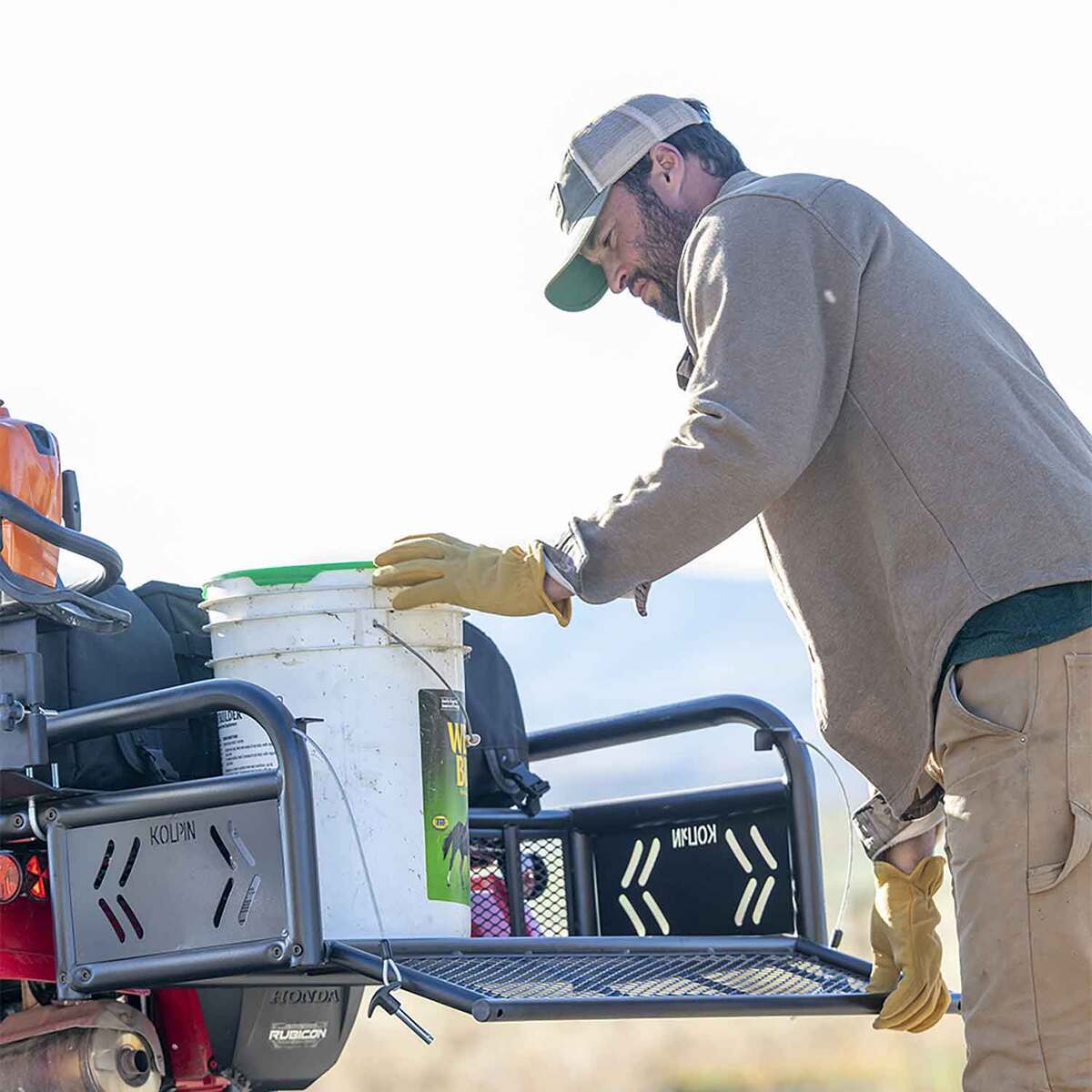 Kolpin ATV Rear Drop Basket Rack with Tailgate | Sportsman's Warehouse