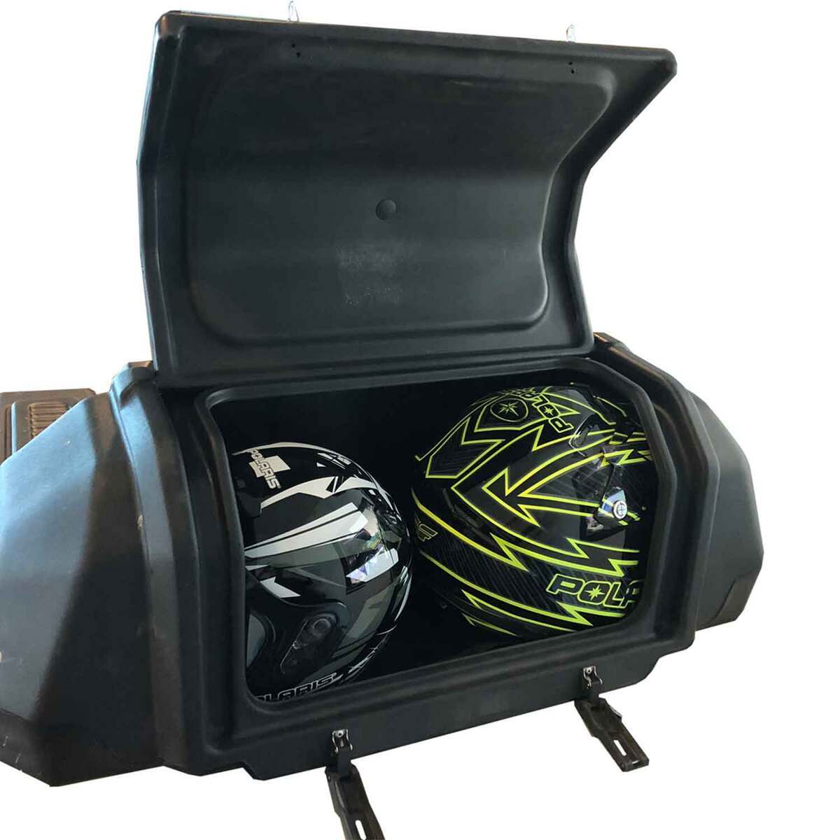 Led Helmet Box Kolpin ATV Rear Lounger Helmet Box - Black | Sportsman's Warehouse