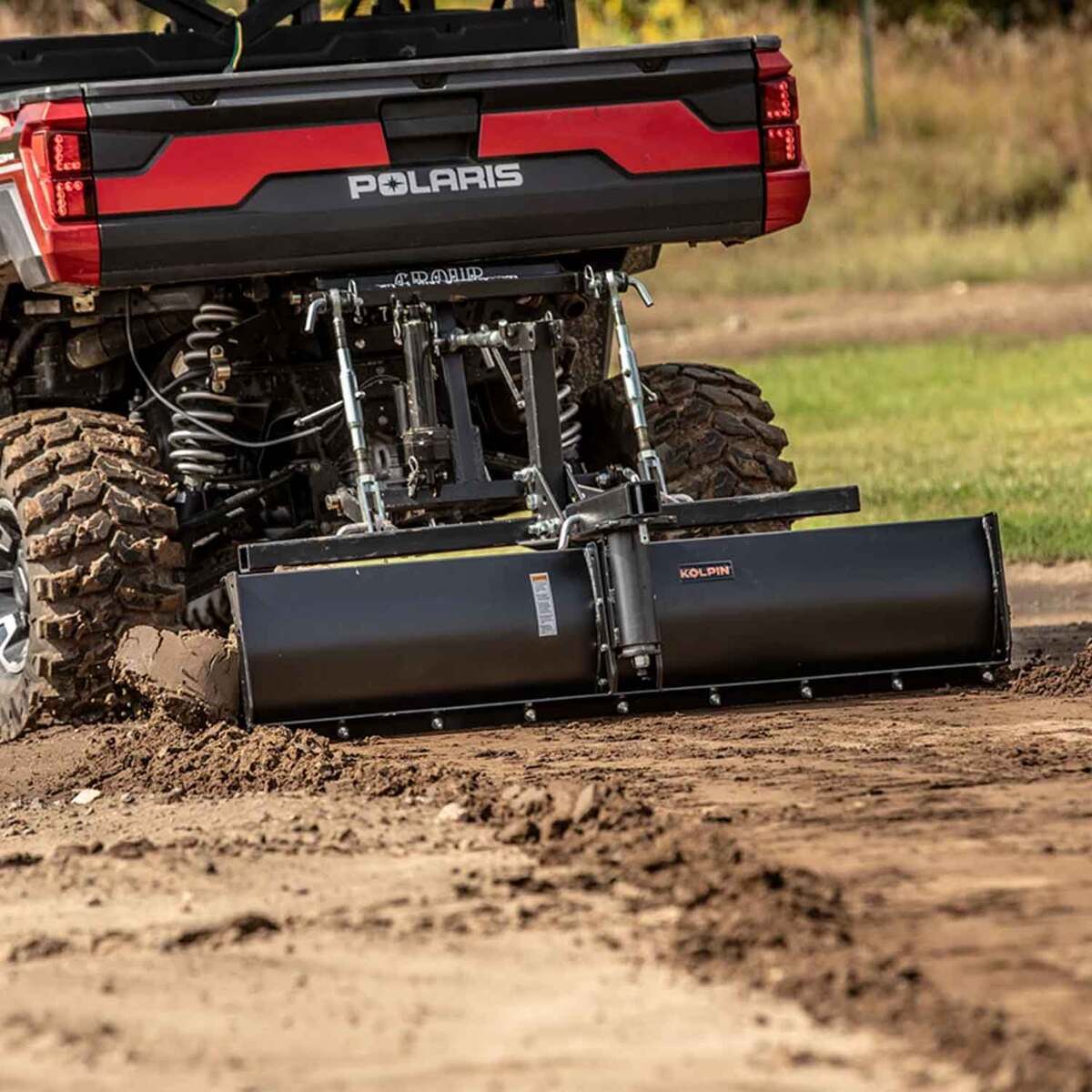 Atv Plow Kolpin ATV/UTV Dirtworks 48in Rear Plow Blade Tool Attachment - Black ...