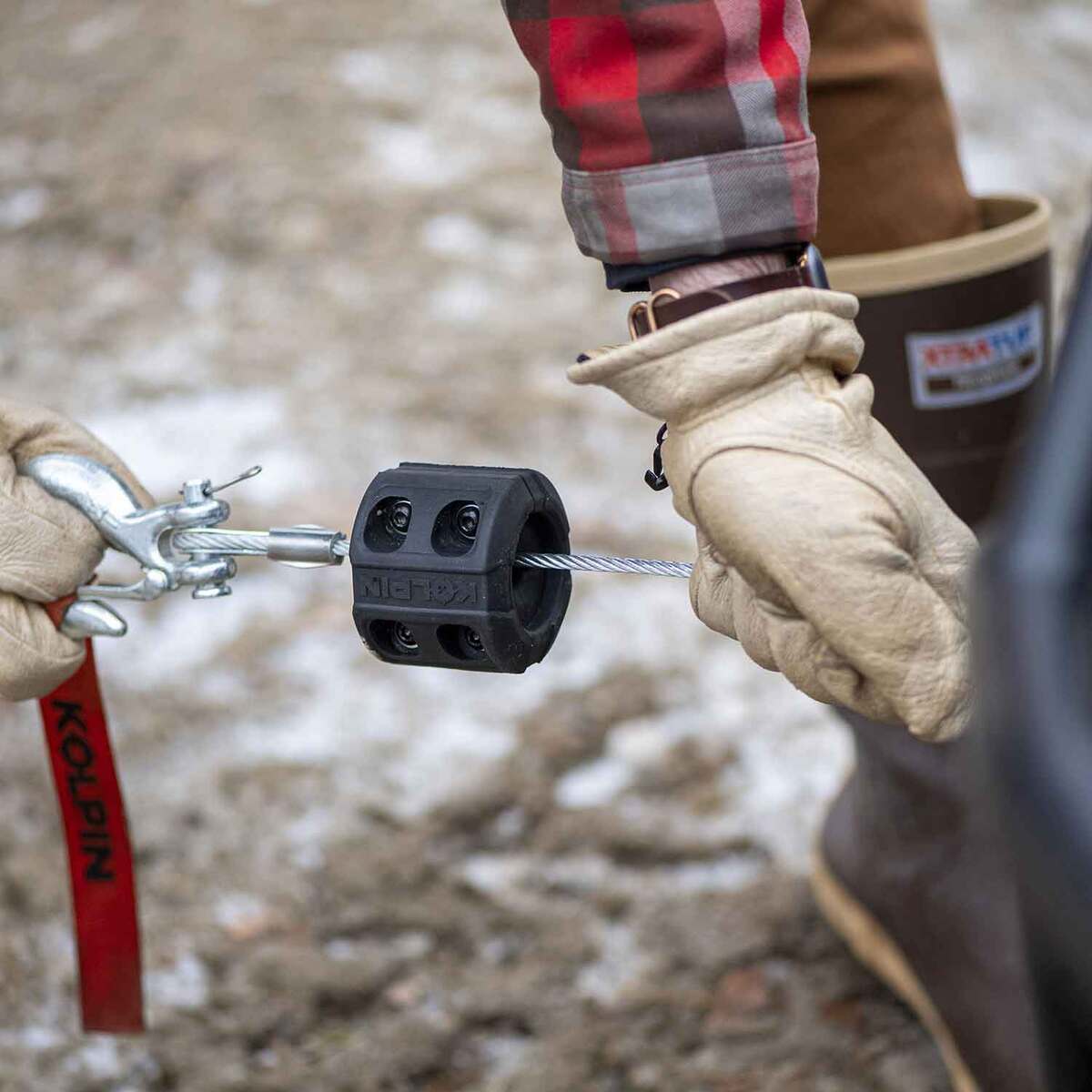 Kolpin Bolt-On Rubber Winch Stop | Sportsman's Warehouse