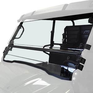 Kolpin UTV Windshield - Full-Tilt - Kawasaki Mule Pro