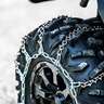 Kolpin V-Bar 10in Tire Chains - Size C - Silver