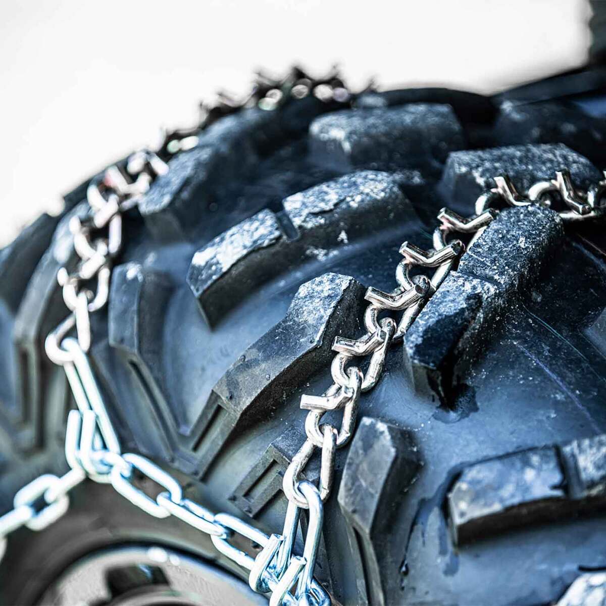 Kolpin V-Bar 10in Tire Chains - Size C - Silver Kolpin V-Bar 10in Tire Chains - Size C - Silver