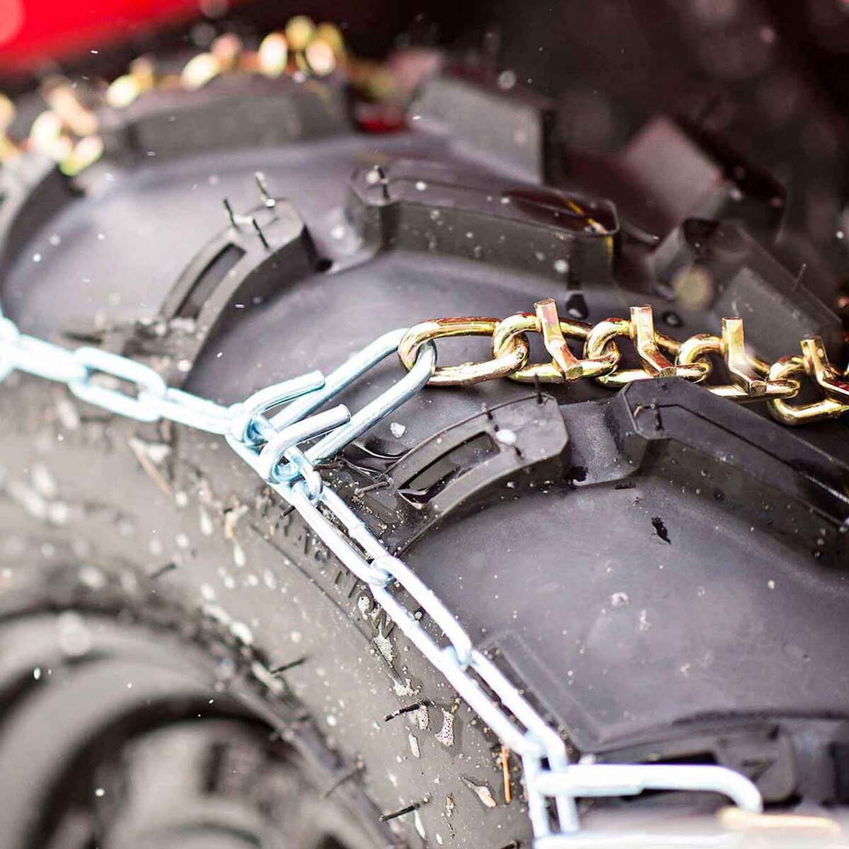 Kolpin V-Bar 10in Tire Chains - Size C - Silver Kolpin V-Bar 10in Tire Chains - Size C - Silver