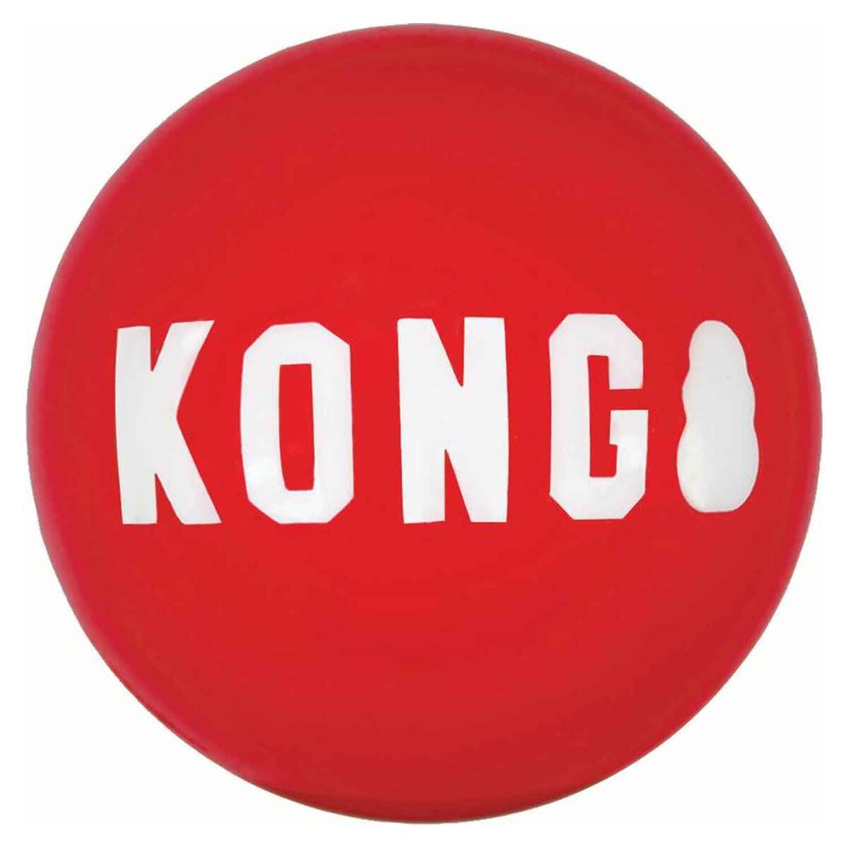 KONG 2 Pack Signature Balls Retrieving Toy - M - Red KONG 2 Pack Signature Balls Retrieving Toy - M - Red