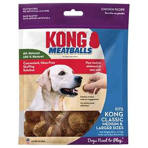 KONG Chicken Meatballs Dog Treats - 4oz