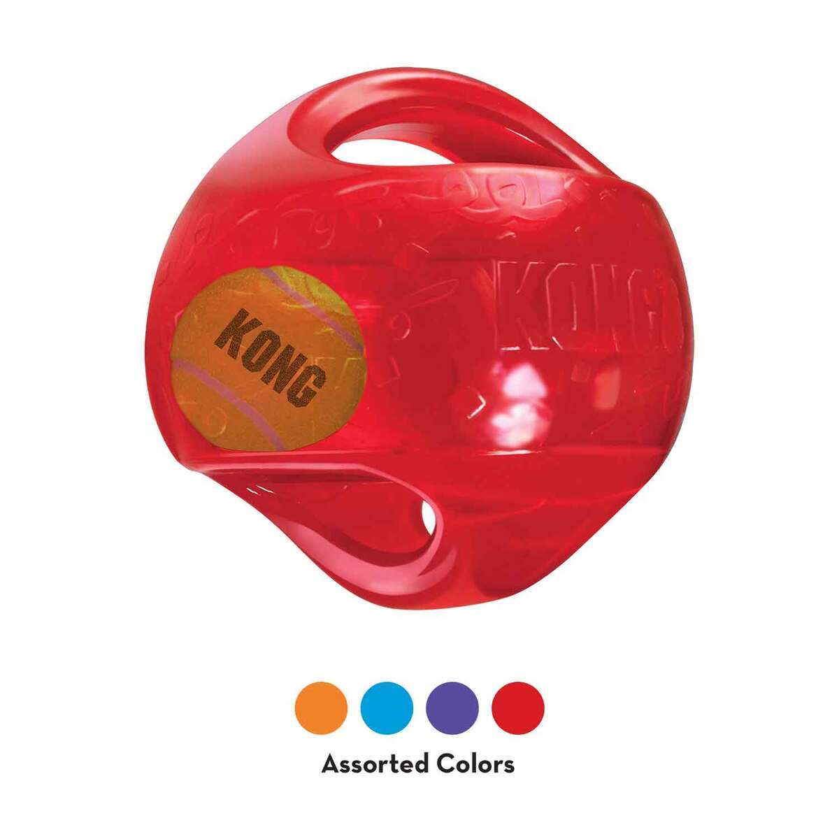 KONG Jumbler Ball Dog Toy - Medium/Large - Assorted KONG Jumbler Ball Dog Toy - Medium/Large - Assorted