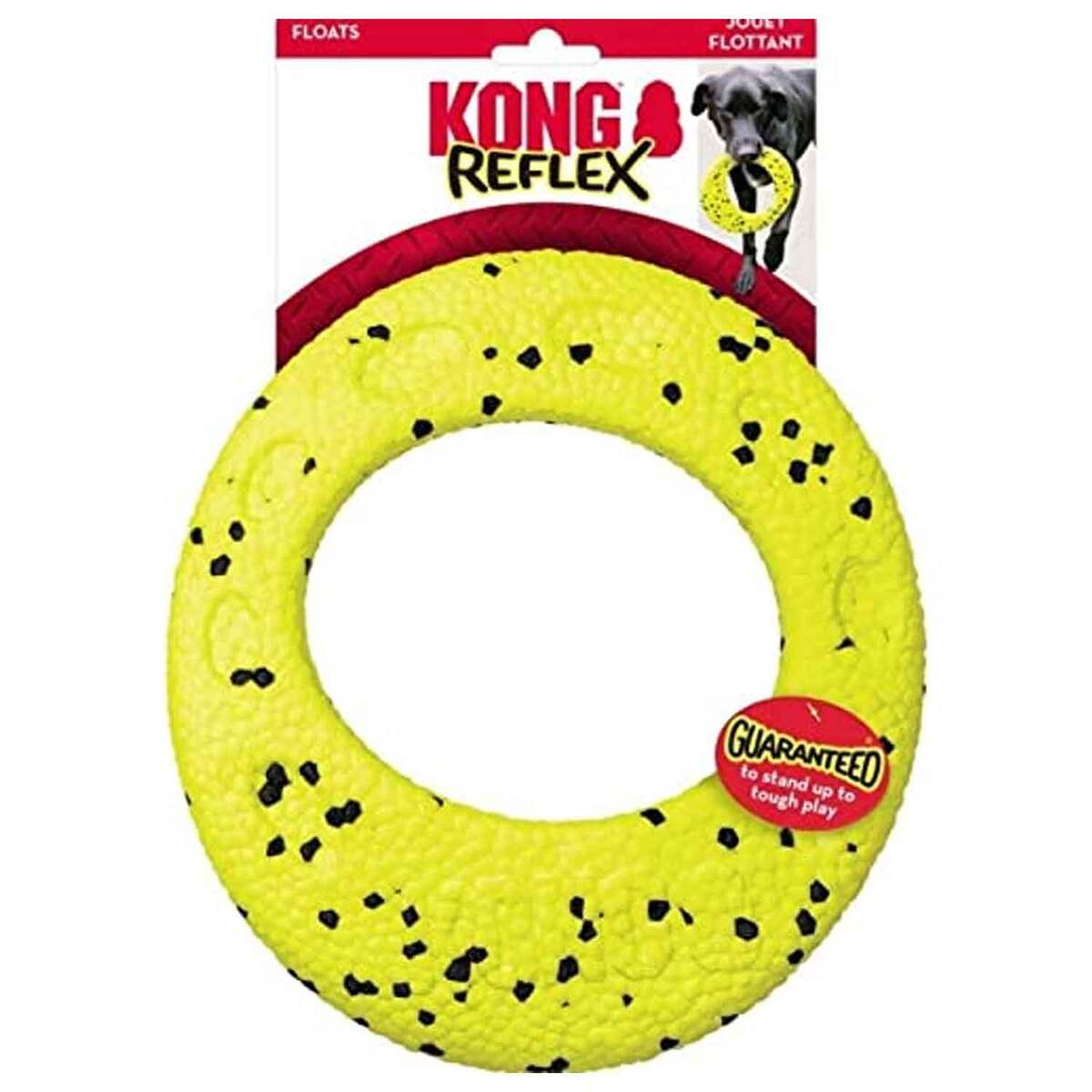 KONG Reflex Flyer Retrieving Toy - Yellow KONG Reflex Flyer Retrieving Toy - Yellow