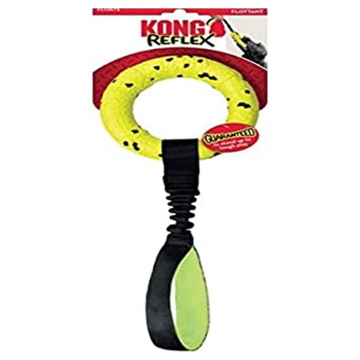 KONG Reflex Tug Toy - Yellow KONG Reflex Tug Toy - Yellow