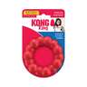 KONG Ring Rubber Chew Toy - Small/Medium - Red