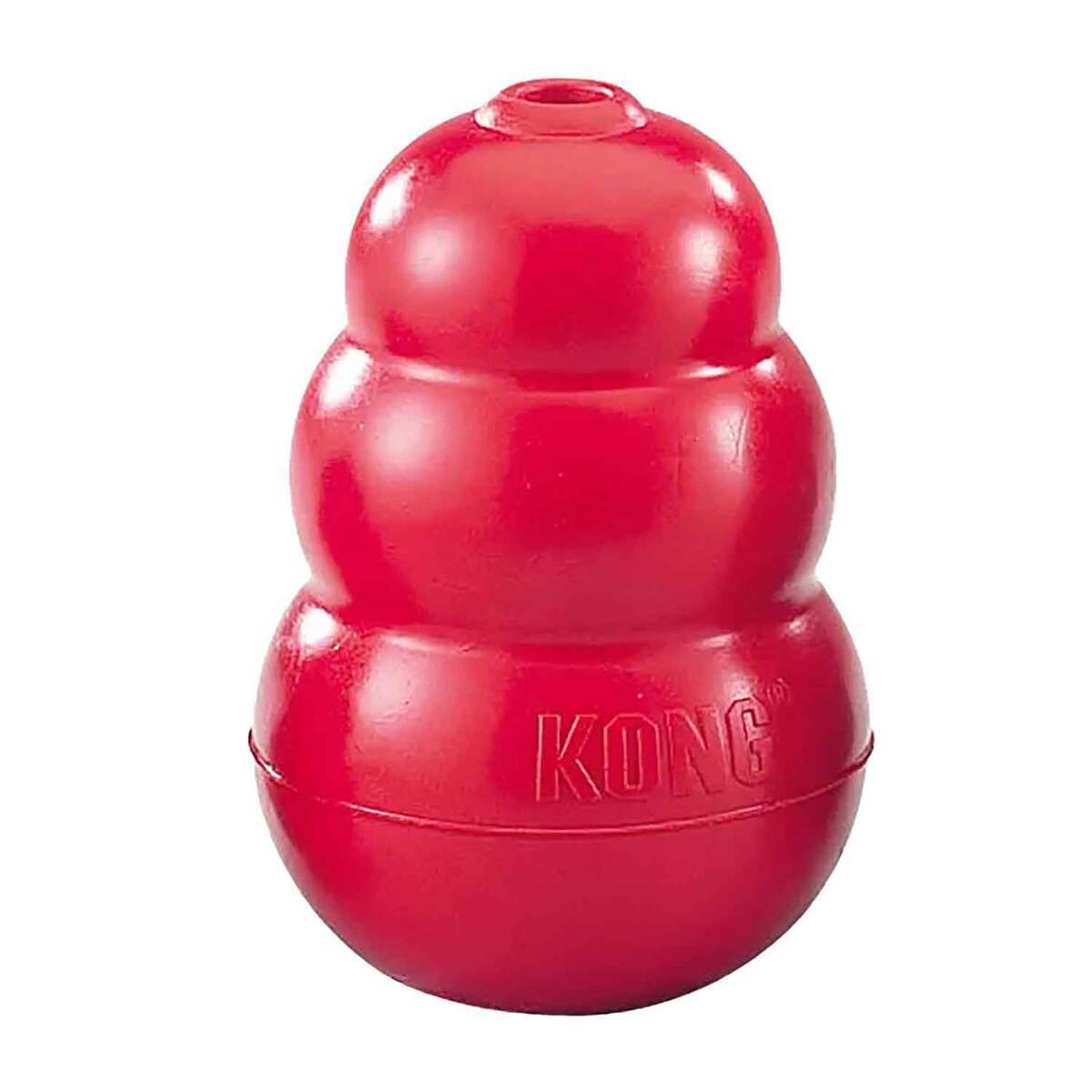 KONG Rubber Classic Kong Chew Toy - Large - Red KONG Rubber Classic Kong Chew Toy - Large - Red