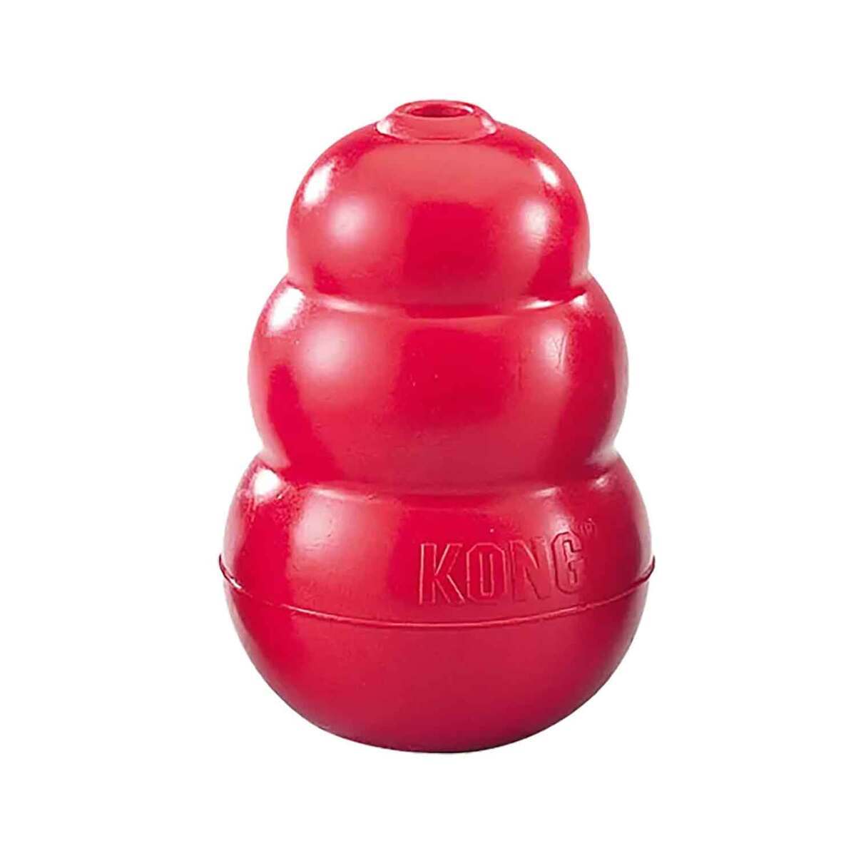 KONG Rubber Classic KONG Chew Toy - Medium - Red KONG Rubber Classic KONG Chew Toy - Medium - Red