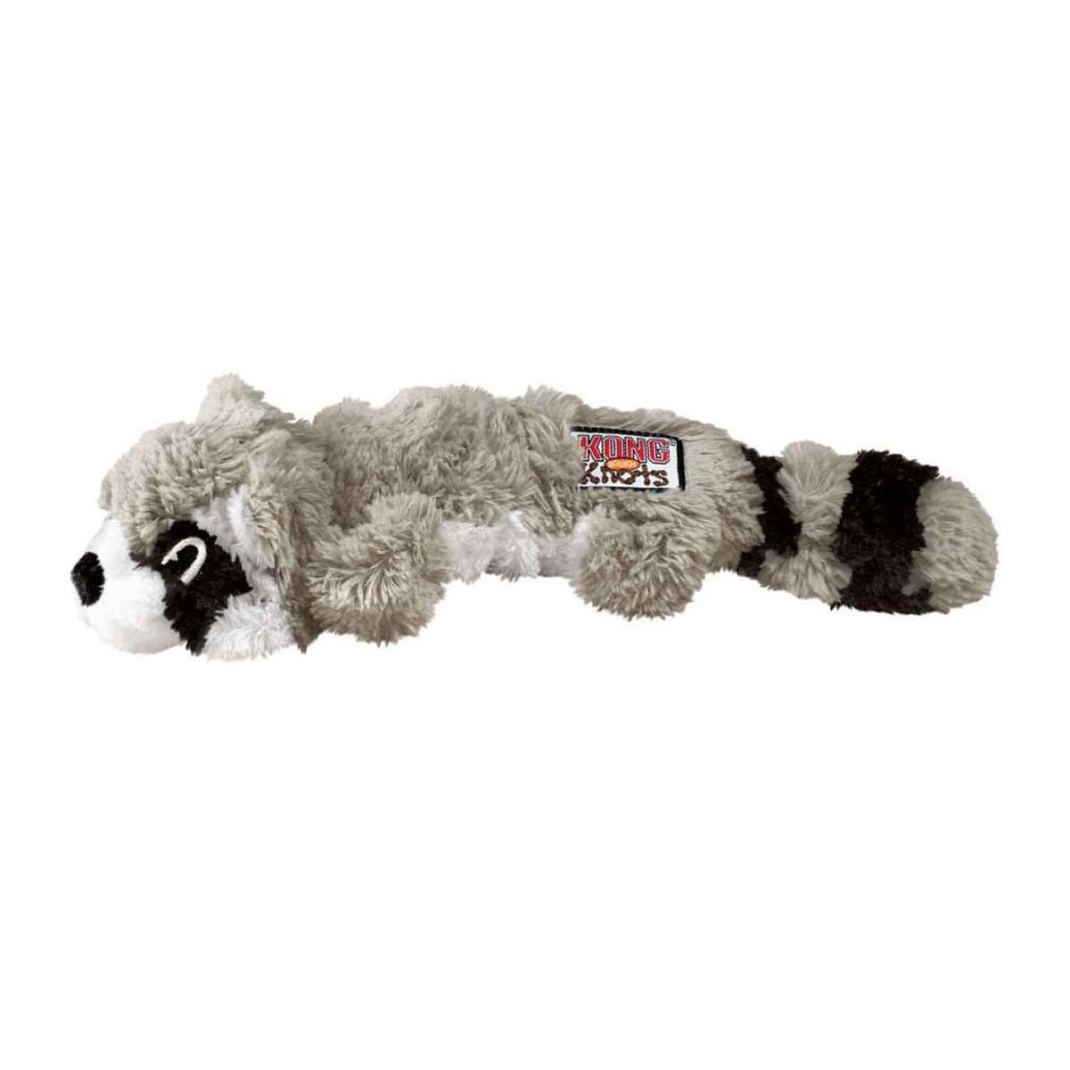 KONG Scrunch Knots Racoon Tug Toy - M/L - Grey KONG Scrunch Knots Racoon Tug Toy - M/L - Grey