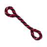 KONG Signature Rope 22in Double Tug Toy - One Size - Red/Black