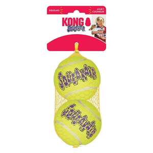 Kong SqueakAir Large Tennis Balls - 2 Pack