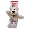 KONG Wild Knots Bear Plush Toy - M/L - Grey