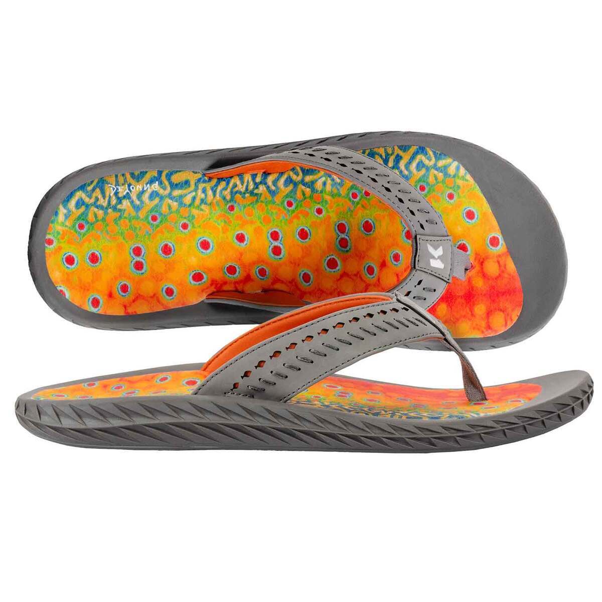 Korkers Men's Fish Flip Flops Korkers Men's Fish Flip Flops