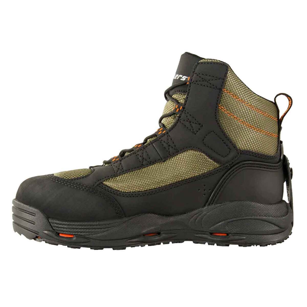 Korkers Men's Greenback Felt And Kling-On Soles Fishing Wading Boots Korkers Men's Greenback Felt And Kling-On Soles Fishing Wading Boots