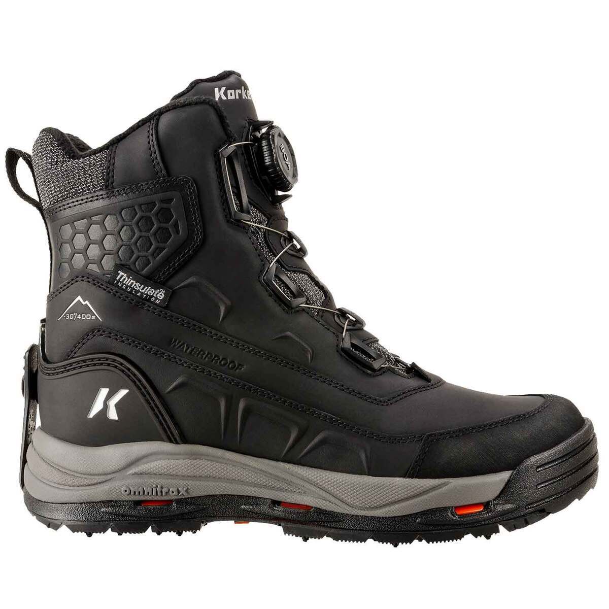 Korkers Men's Snowmageddon 400g Insulated Waterproof Winter Boots ...