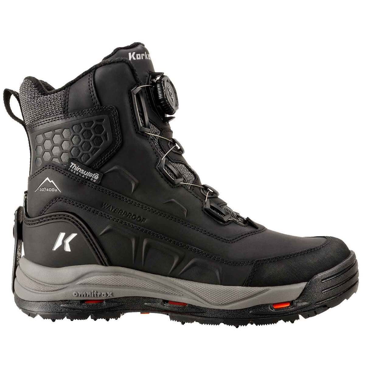 Korkers Men's Snowmageddon 400g Insulated Waterproof Winter Boots Korkers Men's Snowmageddon 400g Insulated Waterproof Winter Boots