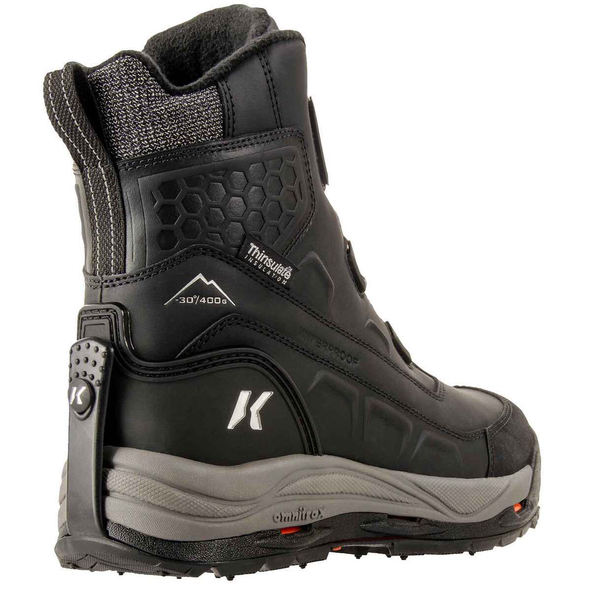 Korkers Men's Snowmageddon 400g Insulated Waterproof Winter Boots Korkers Men's Snowmageddon 400g Insulated Waterproof Winter Boots