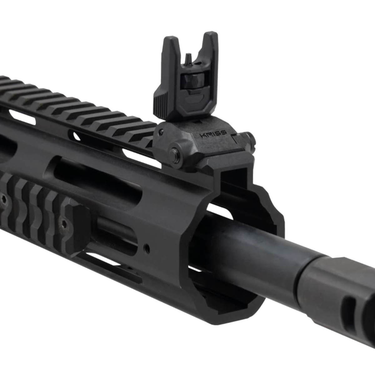 KRISS Steel Low Profile AR-15 Front Flip-Up Sight - Black | Sportsman's ...