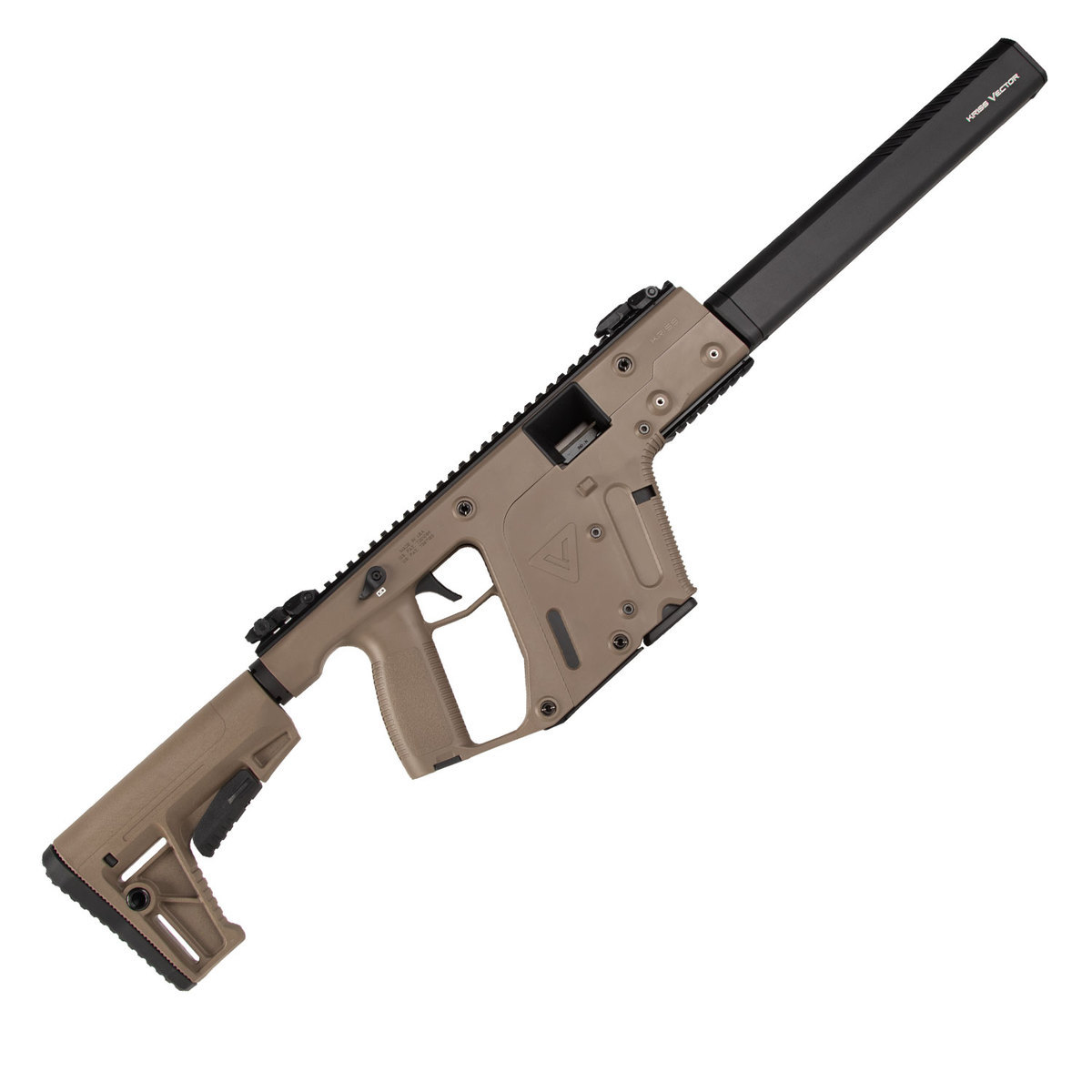 KRISS Vector G2 CRB 45 Auto (ACP) 16in FDE Semi Automatic Modern Sporting Rifle - 13+1 Rounds - Flat Dark Earth/Black KRISS Vector G2 CRB 45 Auto (ACP) 16in FDE Semi Automatic Modern Sporting Rifle - 13+1 Rounds - Flat Dark Earth/Black