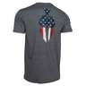 Kryptek Men's American Flag Spartan Short Sleeve Shirt