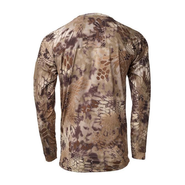 Kryptek Men's Valhalla Long Sleeve Crew Hunting Shirt - Highlander - XXL - Highlander XXL Kryptek Men's Valhalla Long Sleeve Crew Hunting Shirt - Highlander - XXL - Highlander XXL
