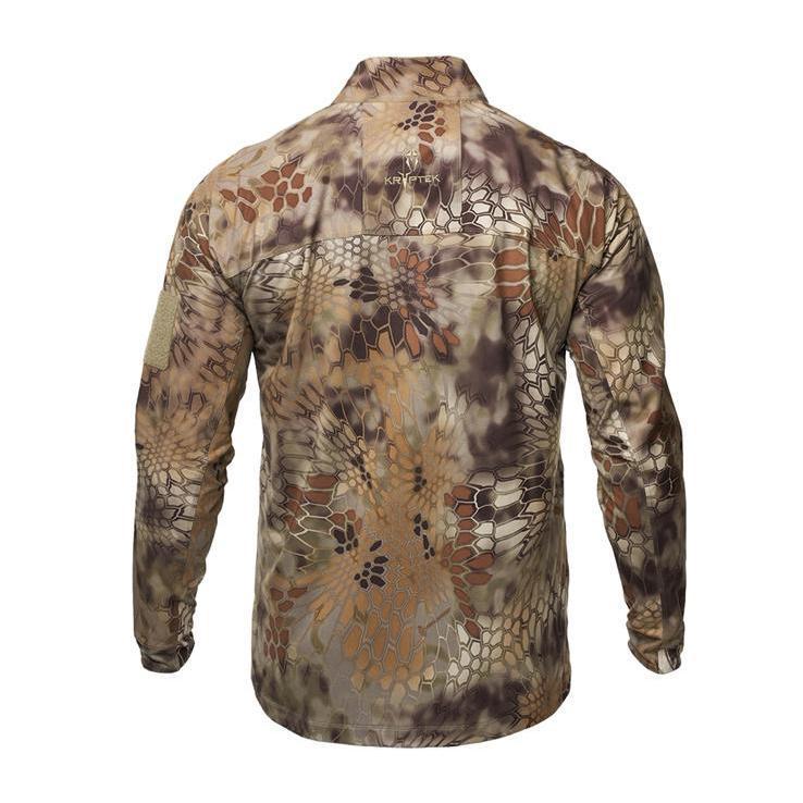 Kryptek Men's Highlander Valhalla Long Sleeve Zip Hunting Shirt Kryptek Men's Highlander Valhalla Long Sleeve Zip Hunting Shirt