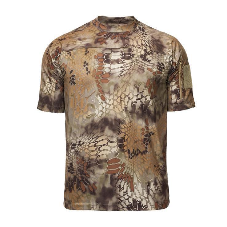 Kryptek Men's Highlander Valhalla Short Sleeve Crew Hunting Shirt Kryptek Men's Highlander Valhalla Short Sleeve Crew Hunting Shirt