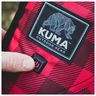 KUMA Bear Buddy Heated Chair - Red/Black - Red & Black