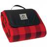 Kuma North Bay Blanket  - Red Plaid - Red Plaid Open 60in x 50in, Closed 11in x 10in x 5in