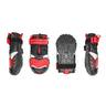 Kurgo Blaze Cross Dog Shoes - Red/Black - Small (2.5in) - Red/Black Small