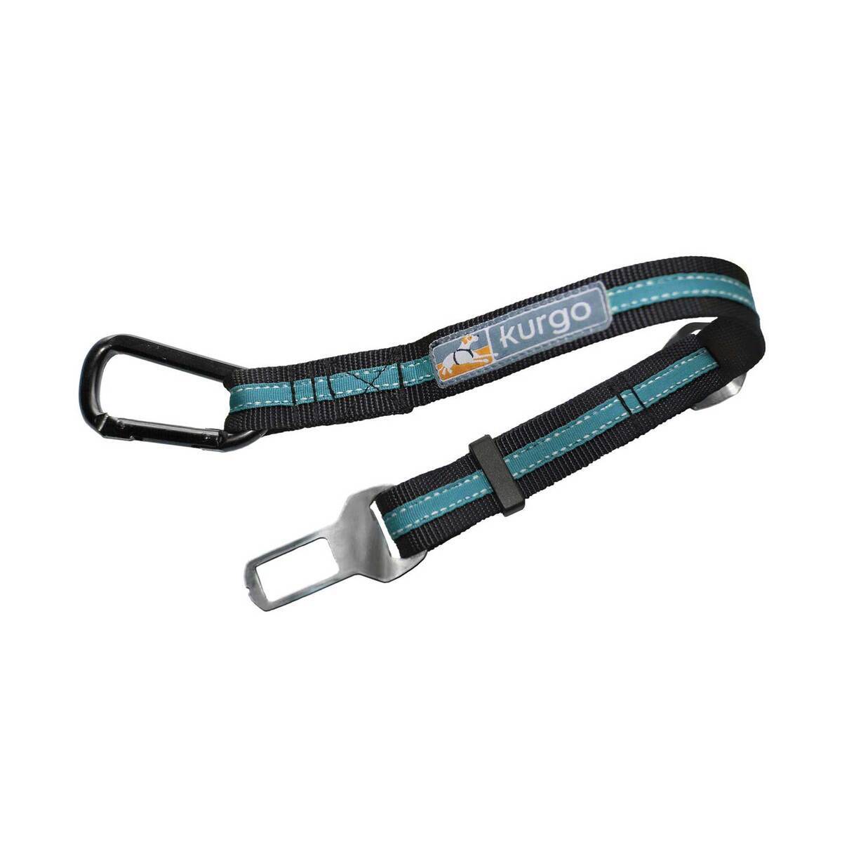Kurgo Direct to Seatbelt Tether - Coastal Blue - Blue Kurgo Direct to Seatbelt Tether - Coastal Blue - Blue