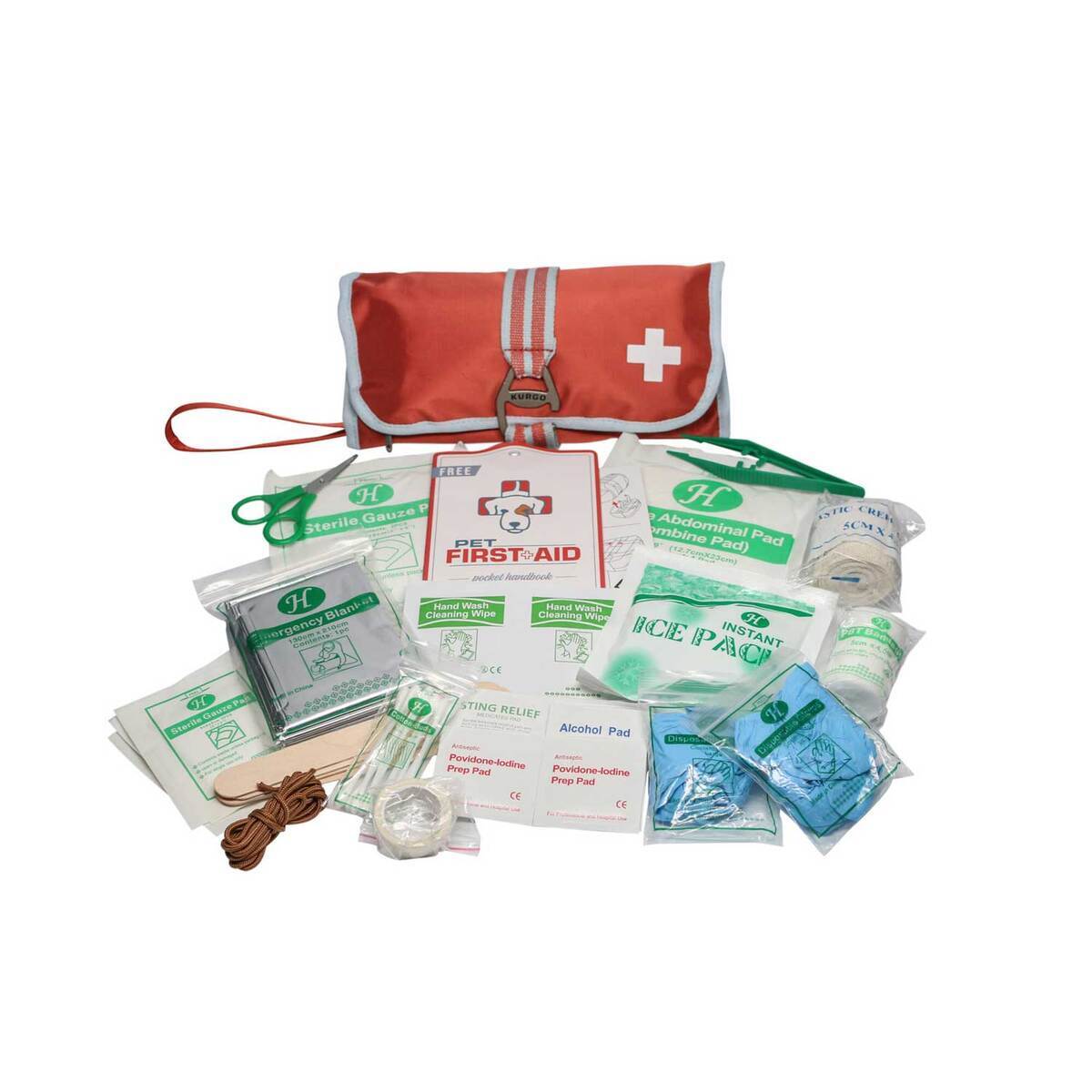 Kurgo Dog First Aid Kit - Red Kurgo Dog First Aid Kit - Red