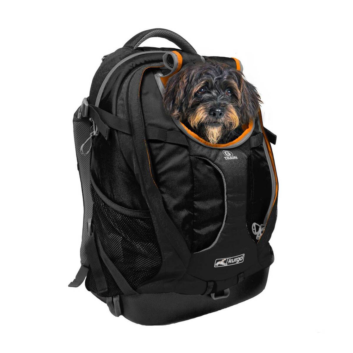 Kurgo G-Train Dog Carrier Backpack - Black - Black Kurgo G-Train Dog Carrier Backpack - Black - Black