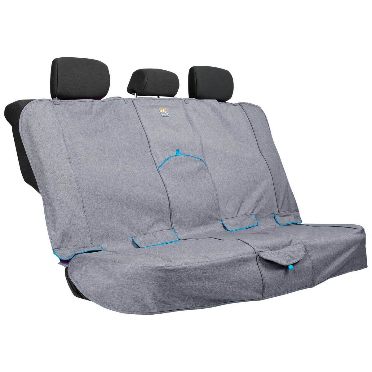 Kurgo Heather Bench Seat Cover - Heather Charcoal - Gray Kurgo Heather Bench Seat Cover - Heather Charcoal - Gray