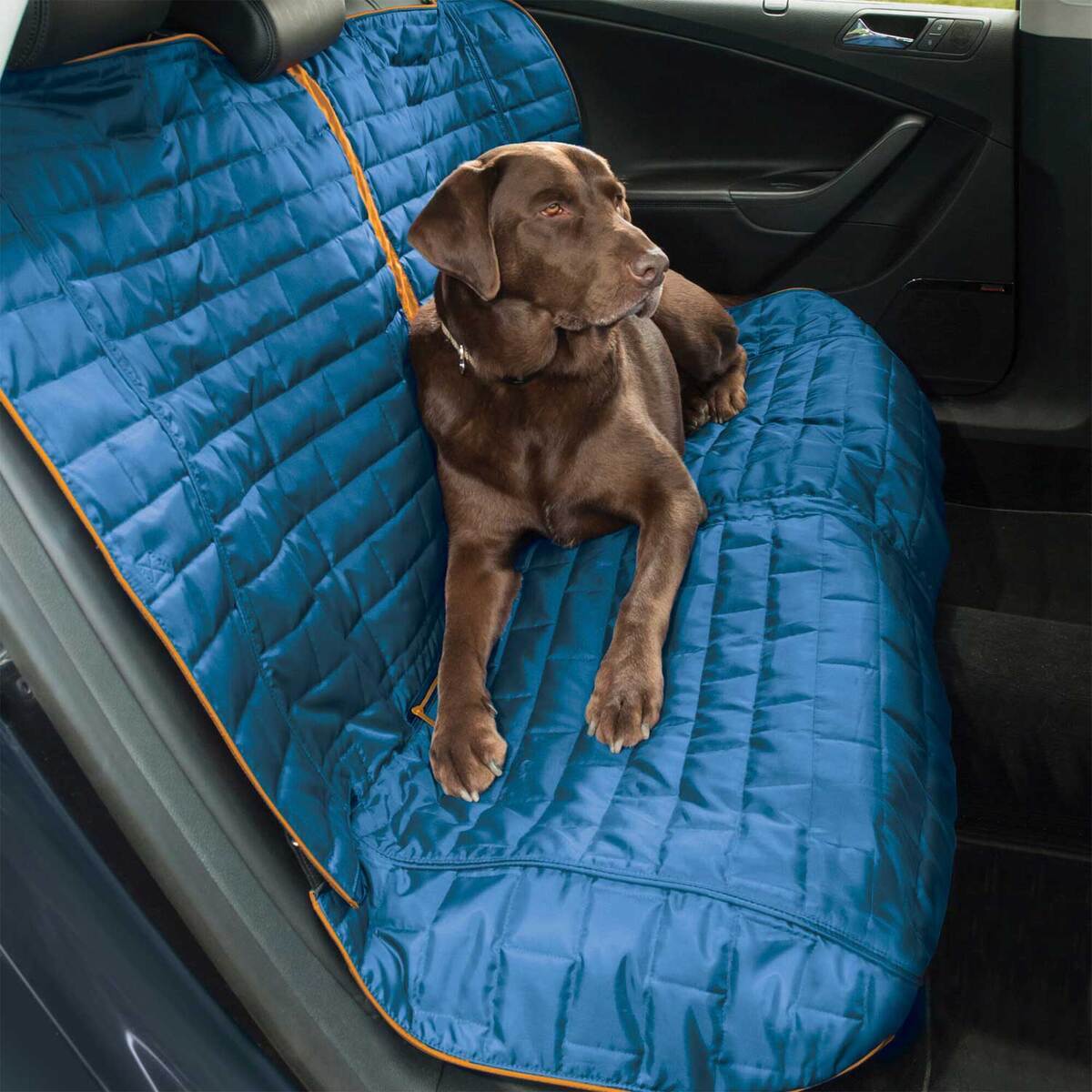 Kurgo Loft Bench Seat Cover - Coastal Blue - Blue Kurgo Loft Bench Seat Cover - Coastal Blue - Blue